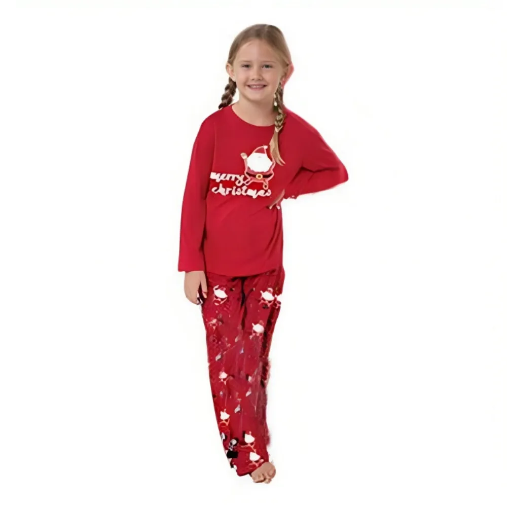 Merry Santa Family Matching Pajama Set